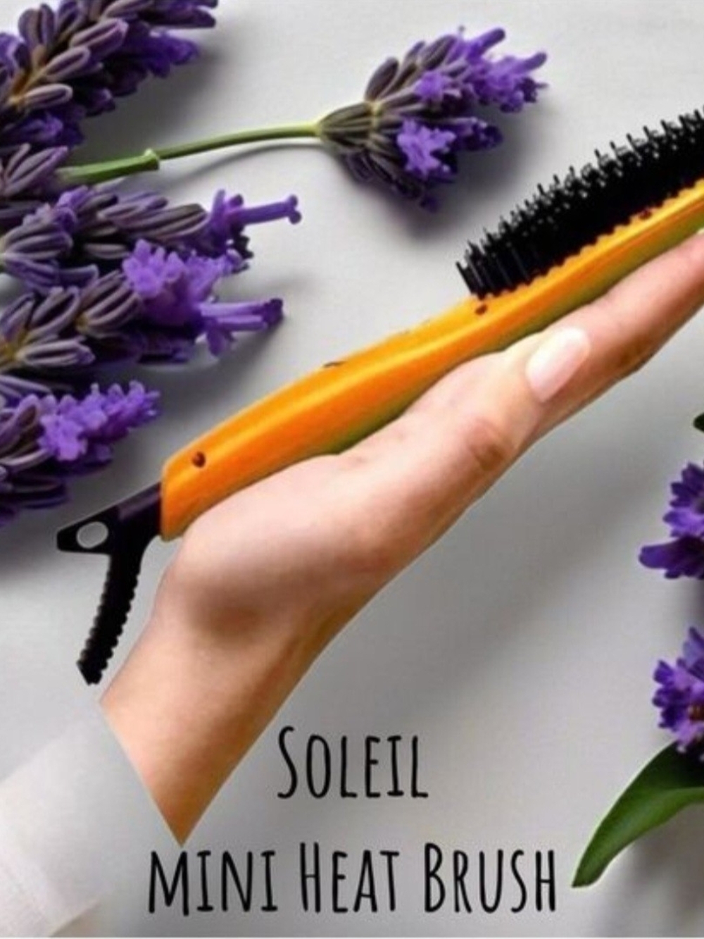 Mini Soleil Heat Brush - Orange